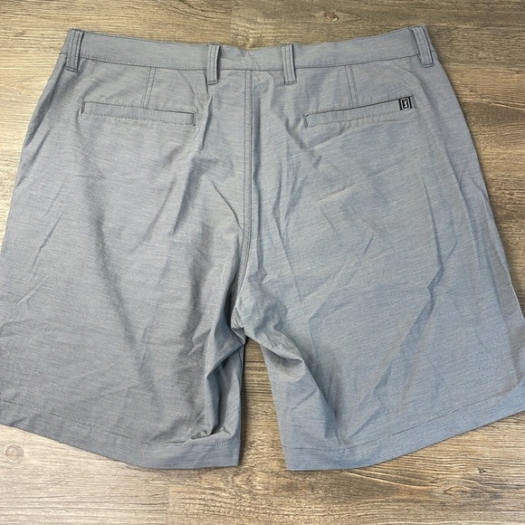 PGA Tour Men’s Pro Series Comfort Stretch shorts, grey,  size 38. - Picture 10 of 11